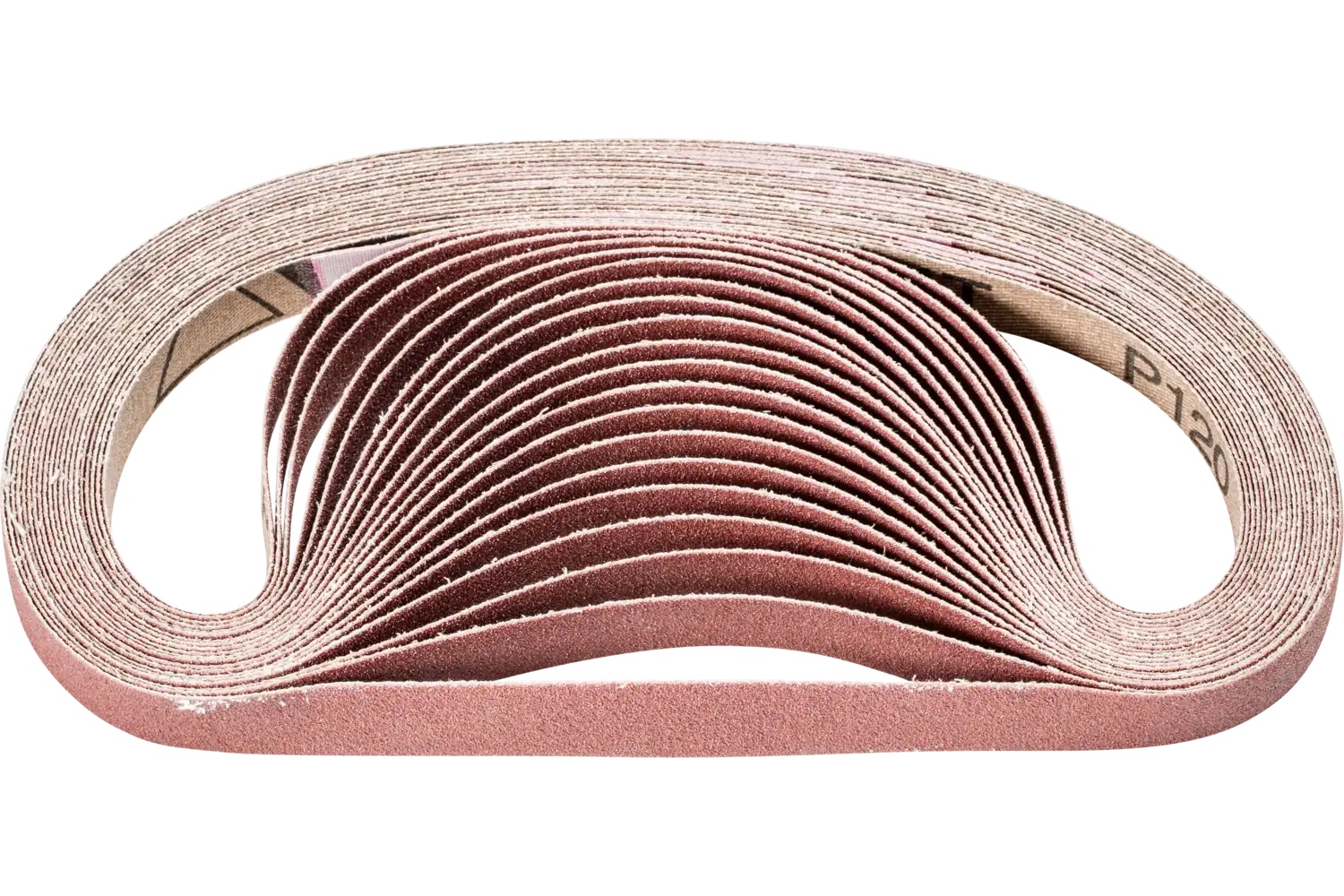 Picture of Pferd Abrasive File Belt, 18" x 1/2, 120 Grit, Aluminum oxide